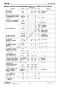BD4154FV-E2 Datasheet Page 3