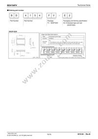 BD4154FV-E2 Datasheet Page 15