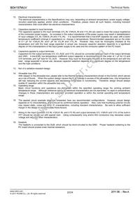 BD4157MUV-E2 Datasheet Page 22