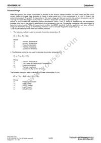 BD42540FJ-CE2 Datasheet Page 14