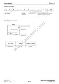 BD42540FJ-CE2 Datasheet Page 21