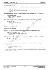 BD4269EFJ-CE2 Datasheet Page 17