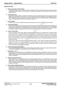 BD4271FP2-CE2 Datasheet Page 23