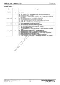 BD4275FP2-CE2 Datasheet Page 20