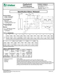 BD540-30 Datasheet Cover