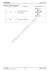 BD5423AEFS-E2 Datasheet Page 13