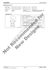 BD5423MUV-E2 Datasheet Page 16