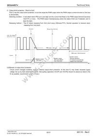 BD5444EFV-E2 Datasheet Page 20