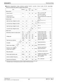 BD5445EFV-E2 Datasheet Page 3