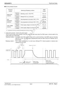 BD5445EFV-E2 Datasheet Page 19