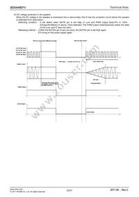 BD5446EFV-E2 Datasheet Page 22