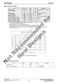 BD5452AMUV-E2 Datasheet Page 4