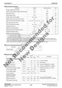 BD555BKFV-E2 Datasheet Page 5