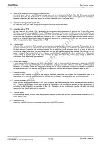 BD6062GU-E2 Datasheet Page 14