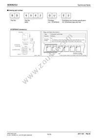 BD6062GU-E2 Datasheet Page 15