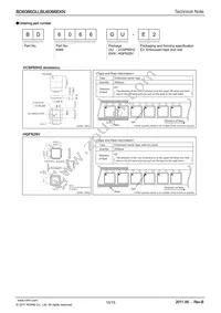 BD6066GU-E2 Datasheet Page 15