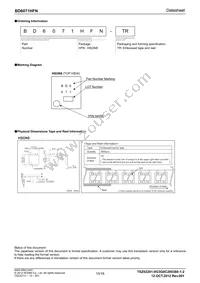 BD6071HFN-TR Datasheet Page 15