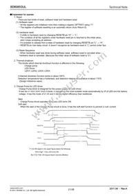 BD6085GUL-E2 Datasheet Page 21