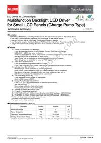 BD6095GUL-E2 Datasheet Cover