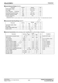 BD60HC5WEFJ-E2 Datasheet Page 5