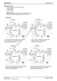 BD6150MUV-E2 Datasheet Page 21