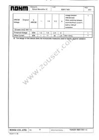 BD6171KV-E2 Datasheet Page 3