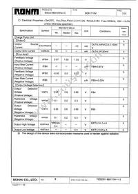 BD6171KV-E2 Datasheet Page 7