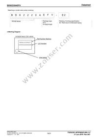 BD62220AEFV-E2 Datasheet Page 19