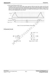 BD62222HFP-TR Datasheet Page 9