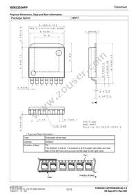 BD62222HFP-TR Datasheet Page 12