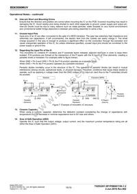 BD63006MUV-E2 Datasheet Page 15