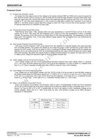 BD63035EFV-ME2 Datasheet Page 9