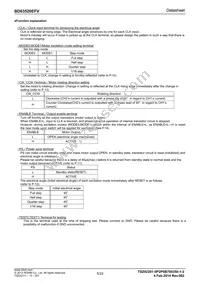 BD63520EFV-E2 Datasheet Page 5