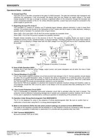 BD63520EFV-E2 Datasheet Page 19