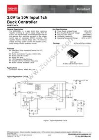 BD63536FJ-E2 Datasheet Cover