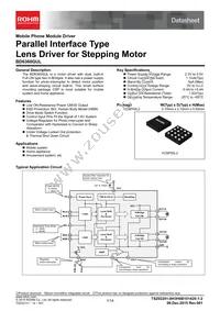 BD6360GUL-E2 Datasheet Cover