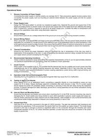 BD6360GUL-E2 Datasheet Page 10