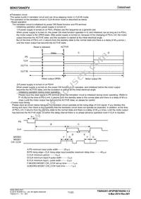 BD63720AEFV-E2 Datasheet Page 11