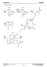 BD63730EFV-E2 Datasheet Page 21