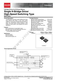 BD6376GUL-E2 Datasheet Cover