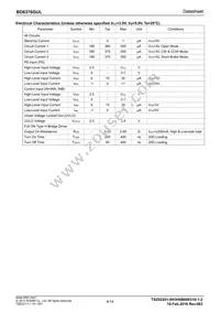 BD6376GUL-E2 Datasheet Page 4