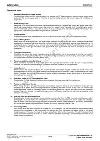 BD6376GUL-E2 Datasheet Page 10