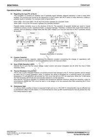 BD6376GUL-E2 Datasheet Page 11