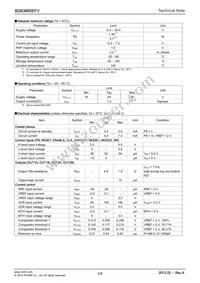 BD63860EFV-E2 Datasheet Page 2