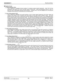 BD63860EFV-E2 Datasheet Page 5