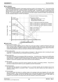 BD63860EFV-E2 Datasheet Page 6