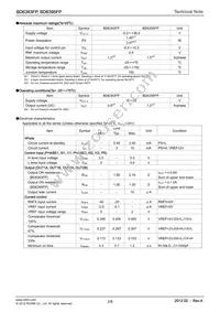BD6395FP-E2 Datasheet Page 2