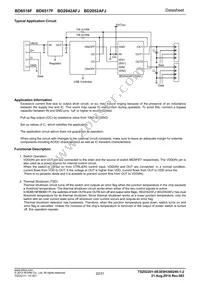 BD6512F-E2 Datasheet Page 22