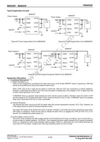 BD6522F-E2 Datasheet Page 21