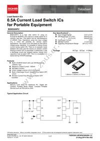 BD6524HFV-TR Datasheet Cover